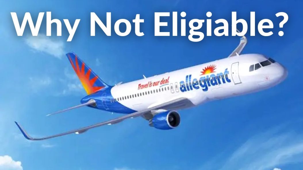 Not Eligible for Mobile Check-in Allegiant