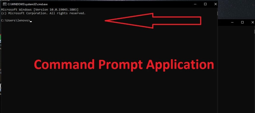 command prompt application