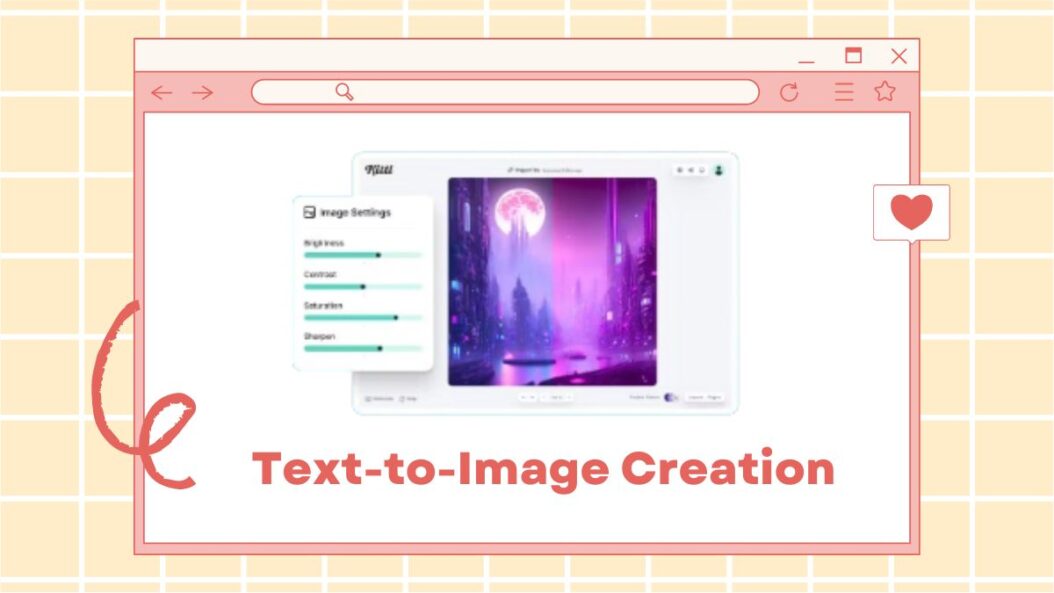 Which AI Language Model is Used for Text-to-Image Creation Capabilities?