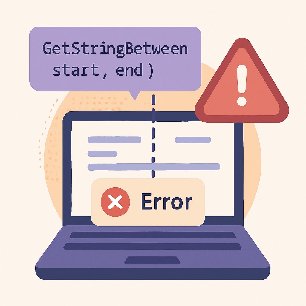 GetStringBetween Error A Complete Troubleshooting Guide