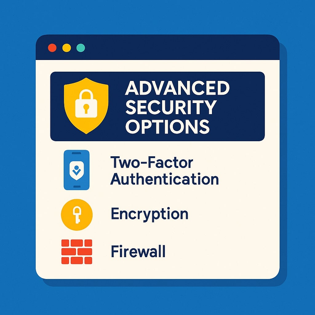 Advanced Security Options