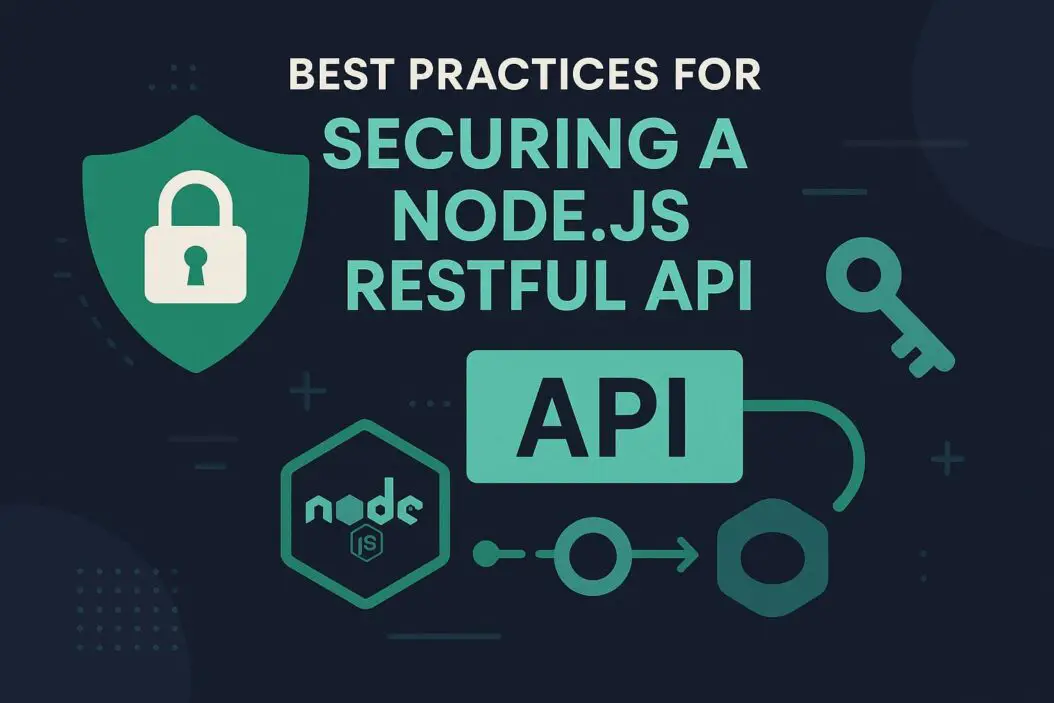 Best Practices for Securing a Node.js RESTful API