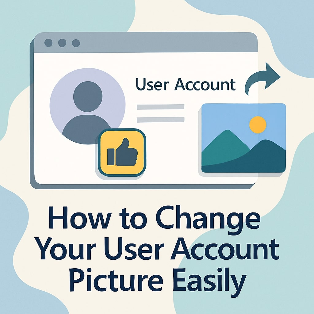 Change Your User Account Picture Easily Windows
