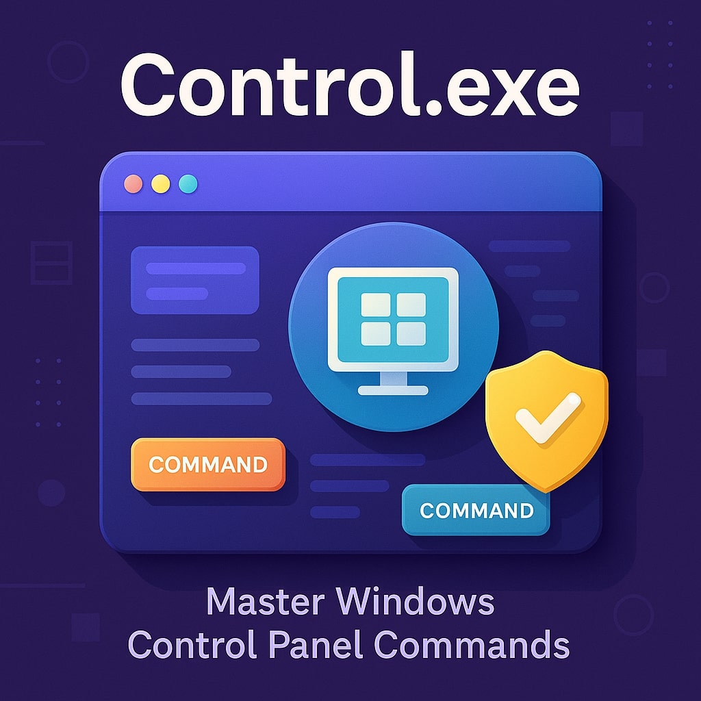 Control.exe Master Windows Control Panel Commands