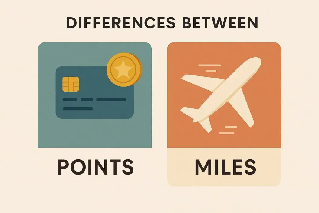 Differences between Credit Card Points and Miles