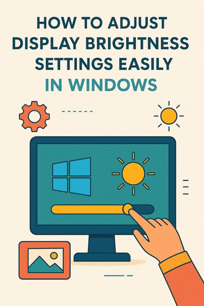 How to Adjust Display Brightness Settings Easily in Windows