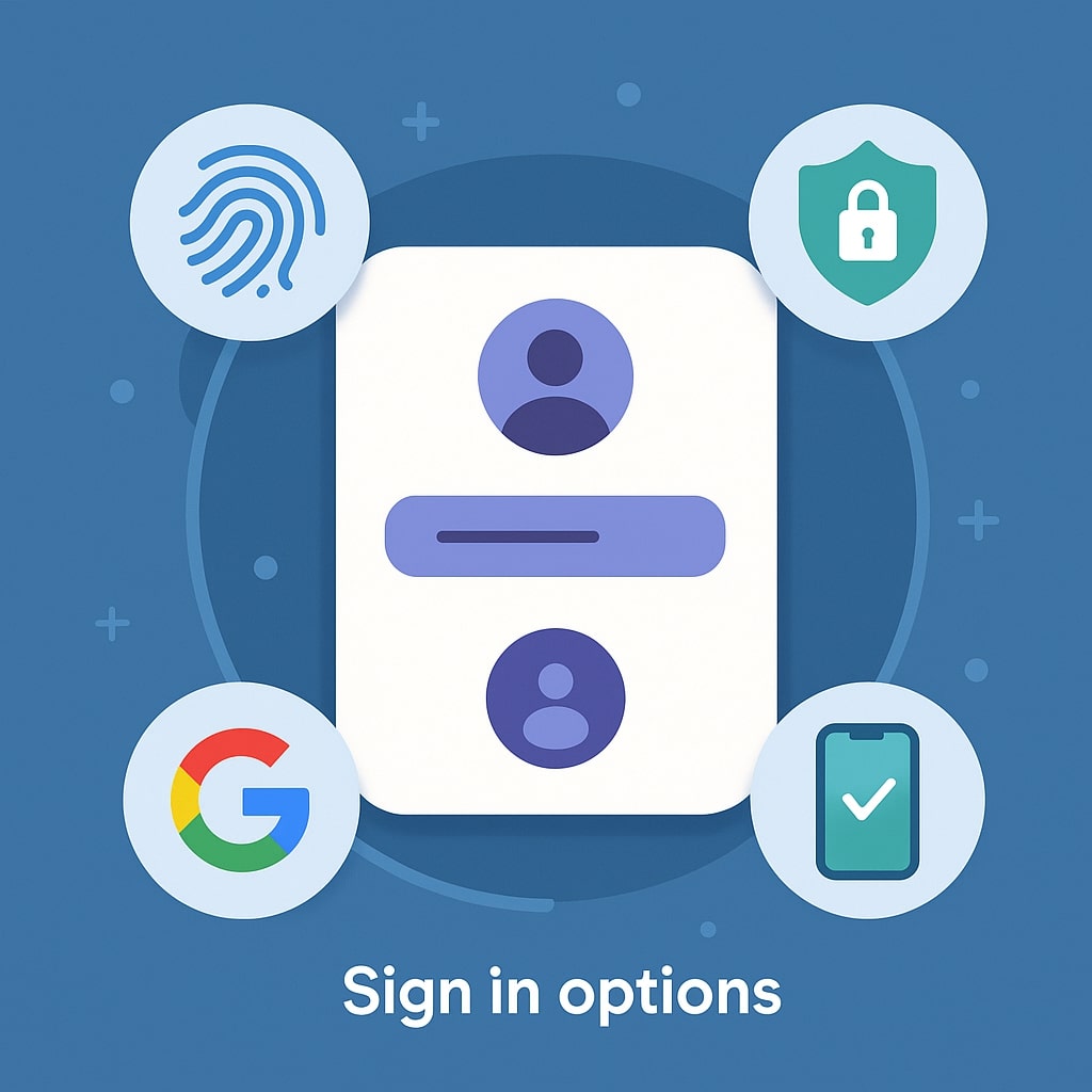 Sign In Options