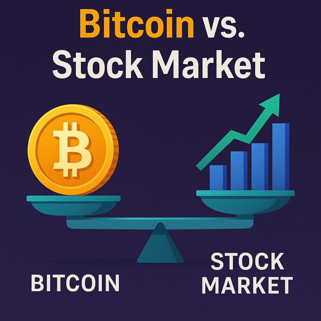 Bitcoin vs Stock Market