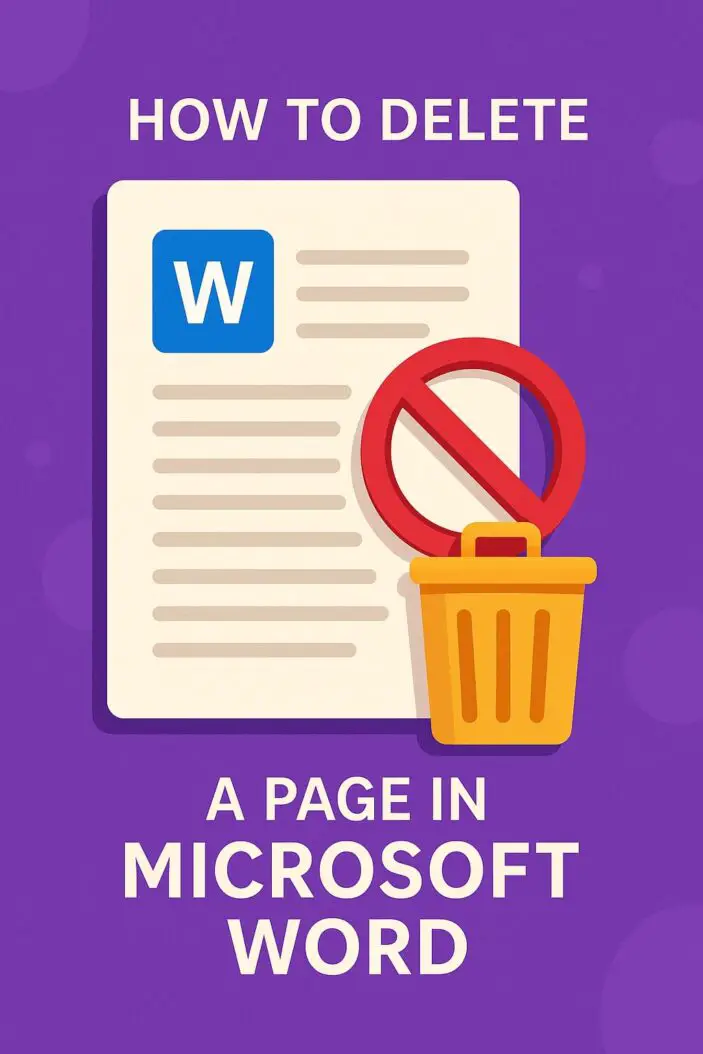 How to Delete a Page in Microsoft Word