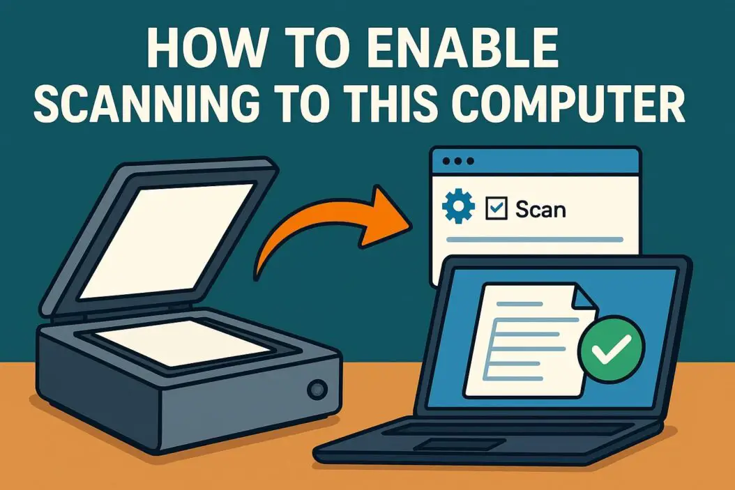 Enable Scanning to This Computer Enable Scanning to This Computer