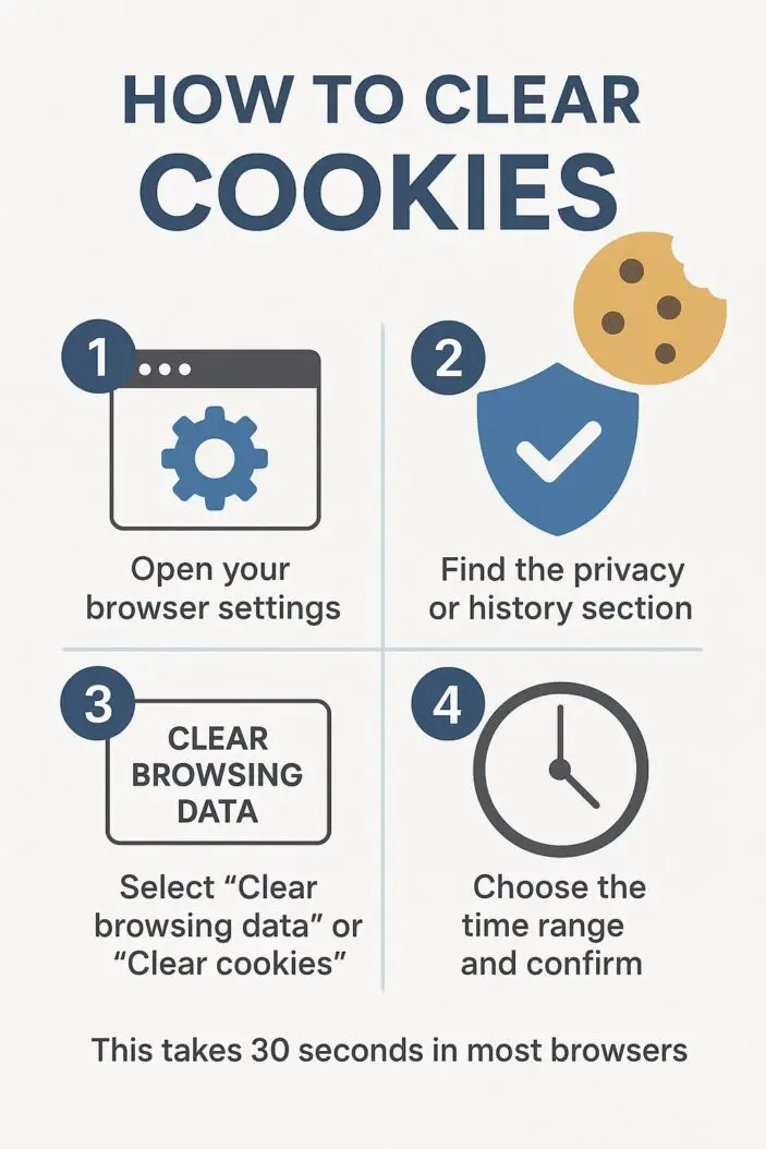 How to Clear Cookies