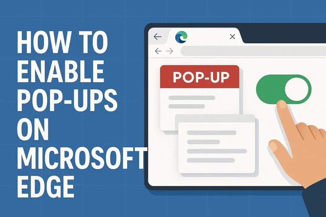 How to Enable Pop-Ups on Edge