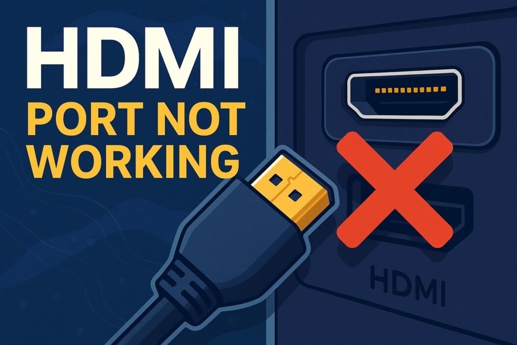 HDMI Port Not Working