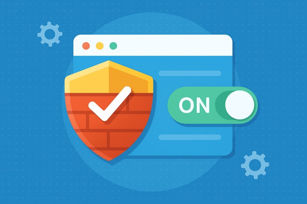 Activate Windows Defender Firewall