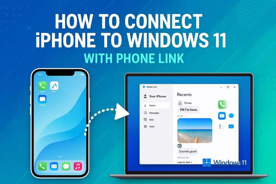 Connect iPhone to Windows 11 with Phone Link