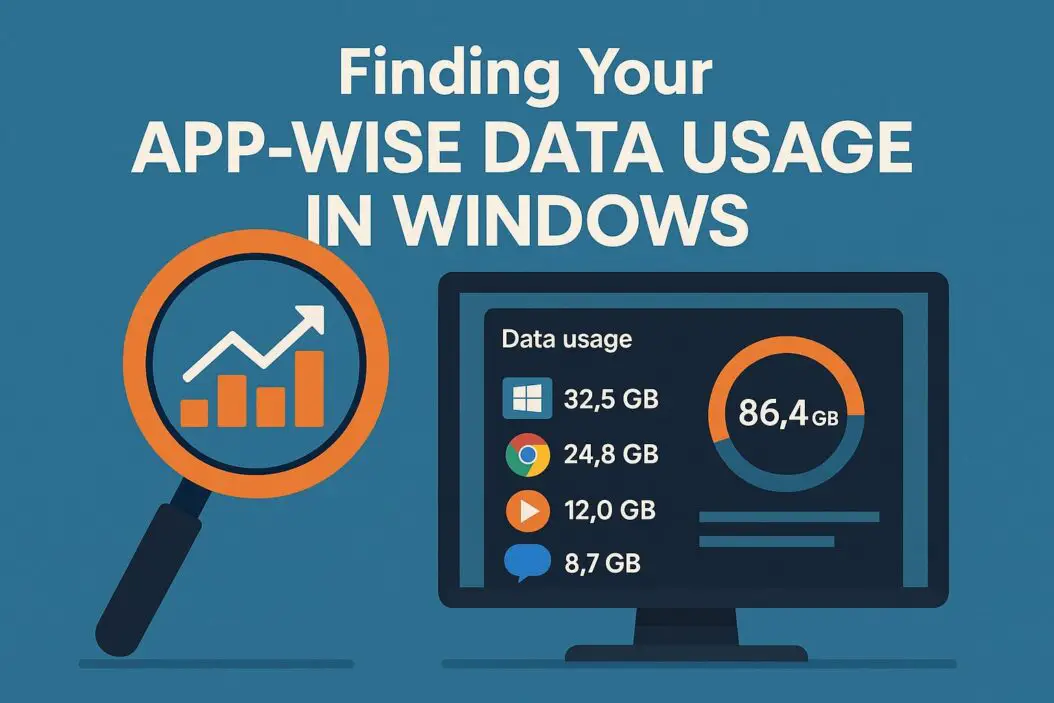 Finding Your App-Wise Data Usage in Windows