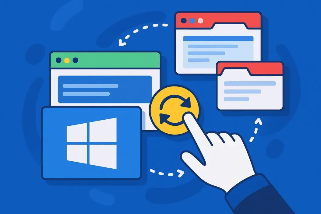 How to Cycle Through Windows and Tabs in Windows