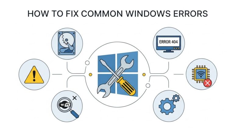 How to Fix Common Windows Errors: A Quick Troubleshooting Guide