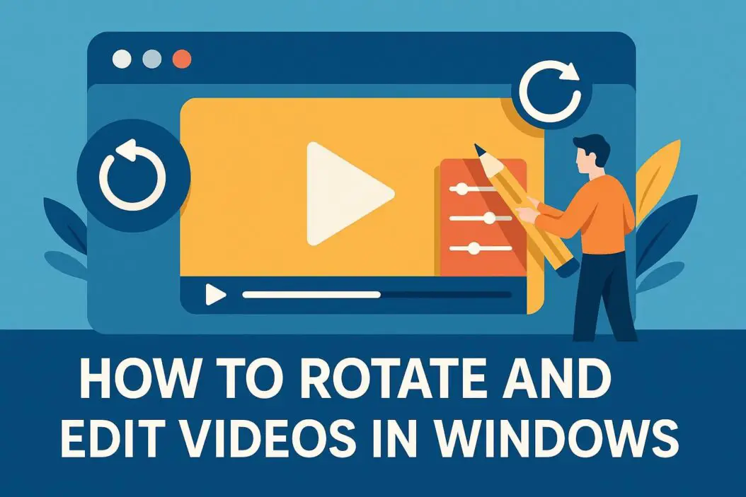 How to Rotate and Edit Videos in Windows