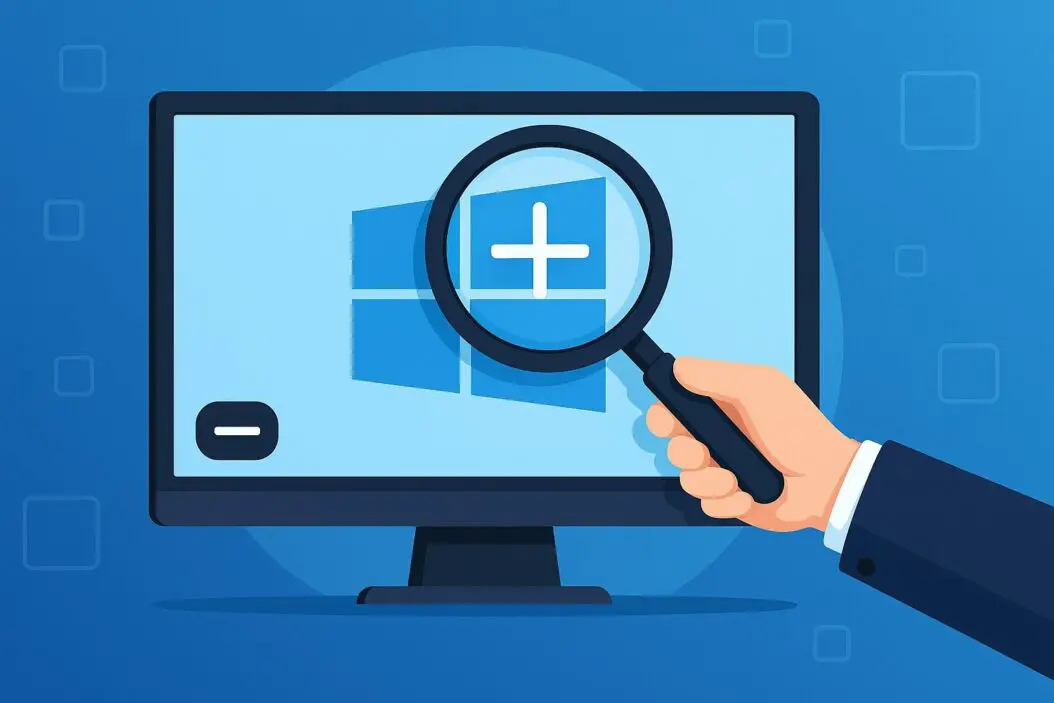 How to Zoom In and Out on Desktop Screen in Windows