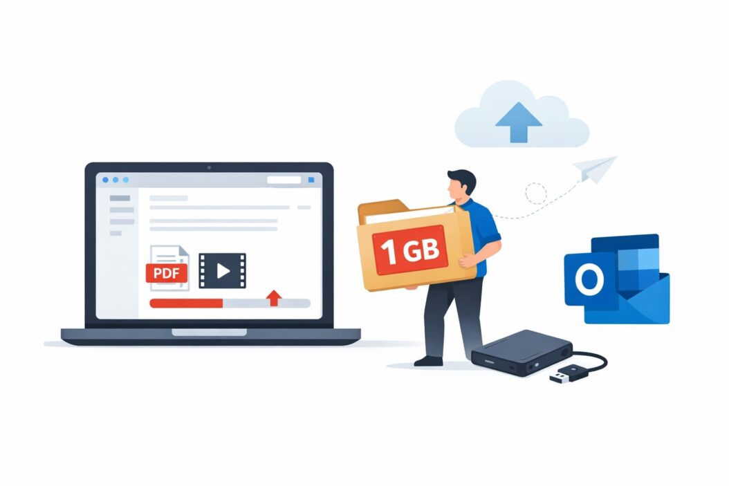 Manage Large Email Attachments in Outlook