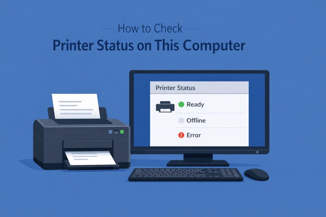 Check Printer Status on This Computer