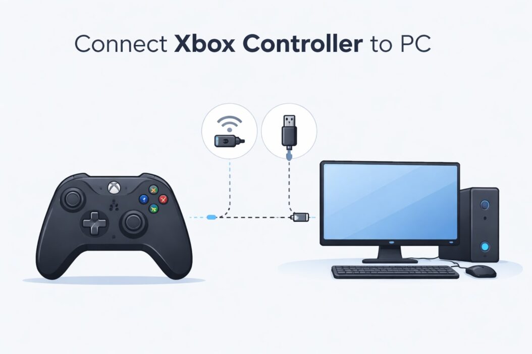 How to Connect Xbox Controller to PC