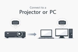 How to Connect to a Projector or PC: Step-by-Step Guide