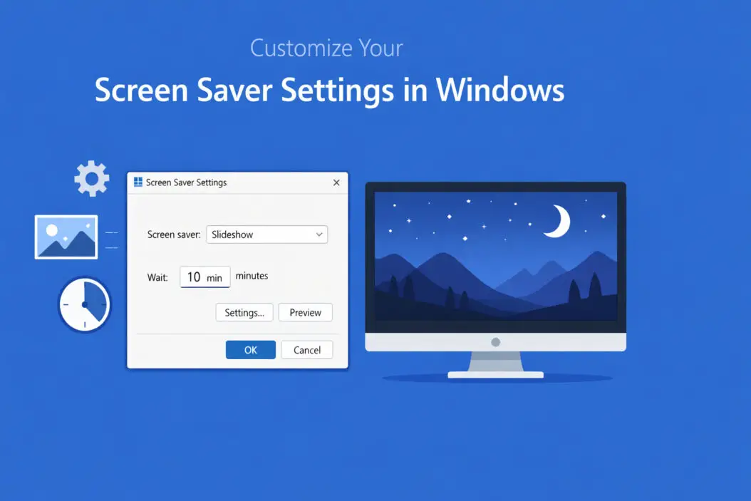 Customize Your Screen Saver Settings in Windows