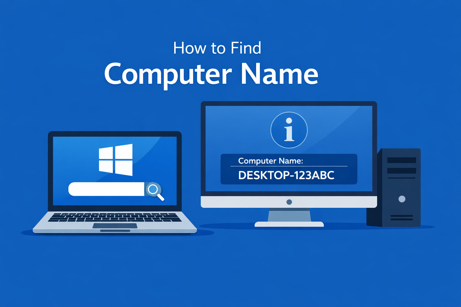 How to Find Computer Name? Step by Step Guide for Windows, Mac, and Linux