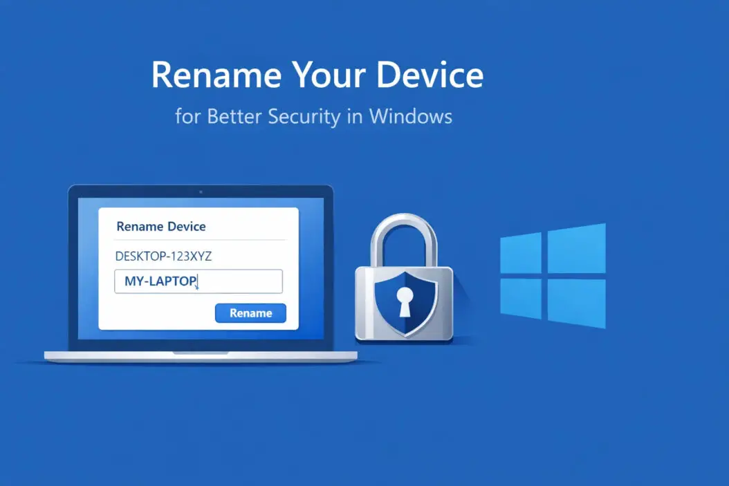 Rename Your Device for Better Security in Windows