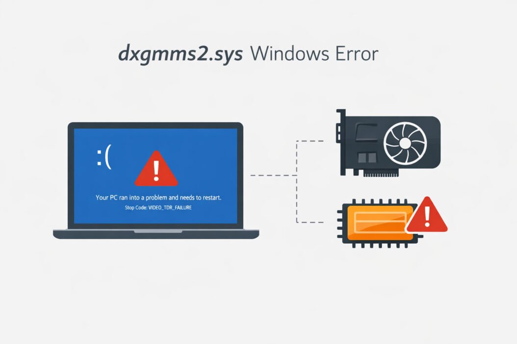 dxgmms2.sys Windows Error