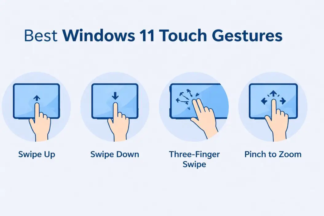 Best Windows 11 Touch Gestures
