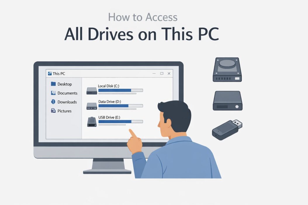 How to Access All Drives on This PC