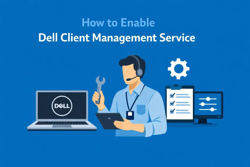 How to Enable Dell Client Management Service