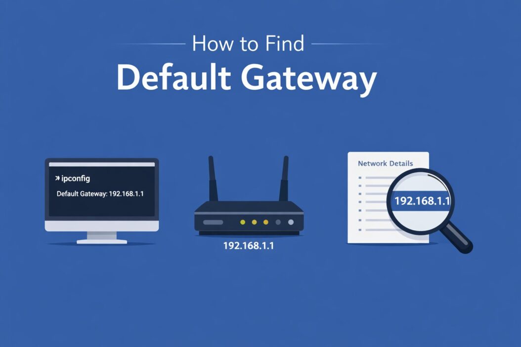 How to Find Default Gateway