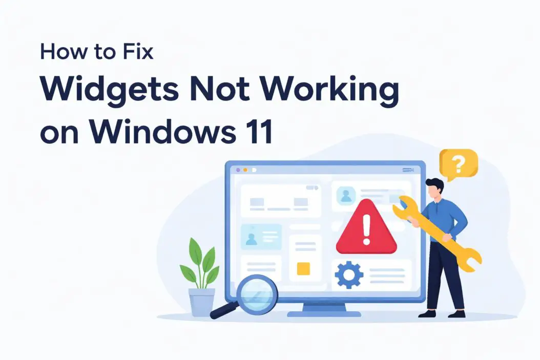 How to Fix Widgets Not Working on Windows 11