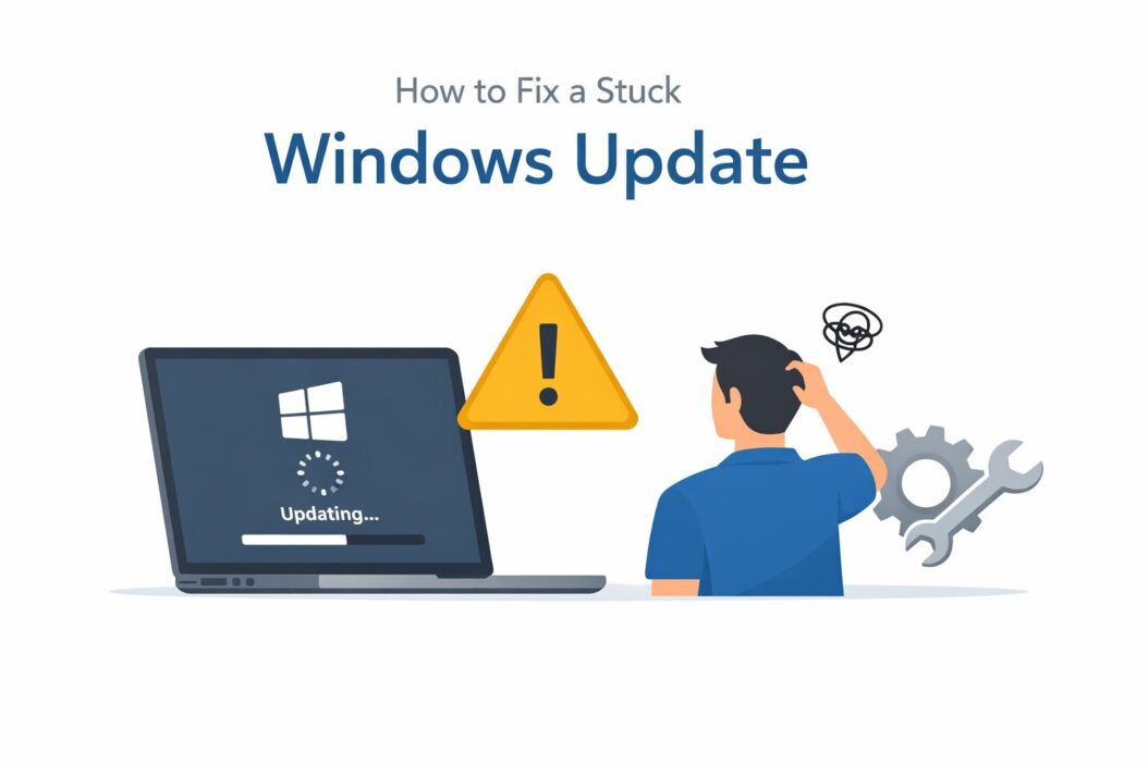 How to Fix a Stuck Windows Update