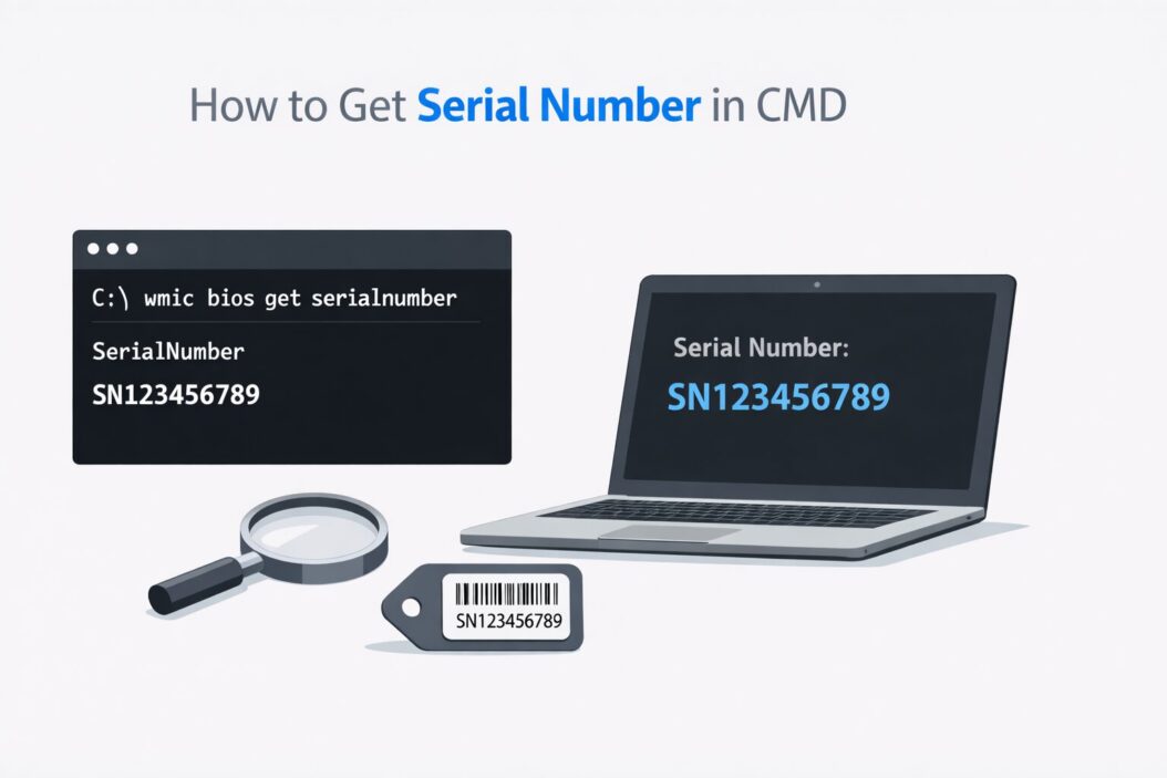 How to Get Serial Number in CMD