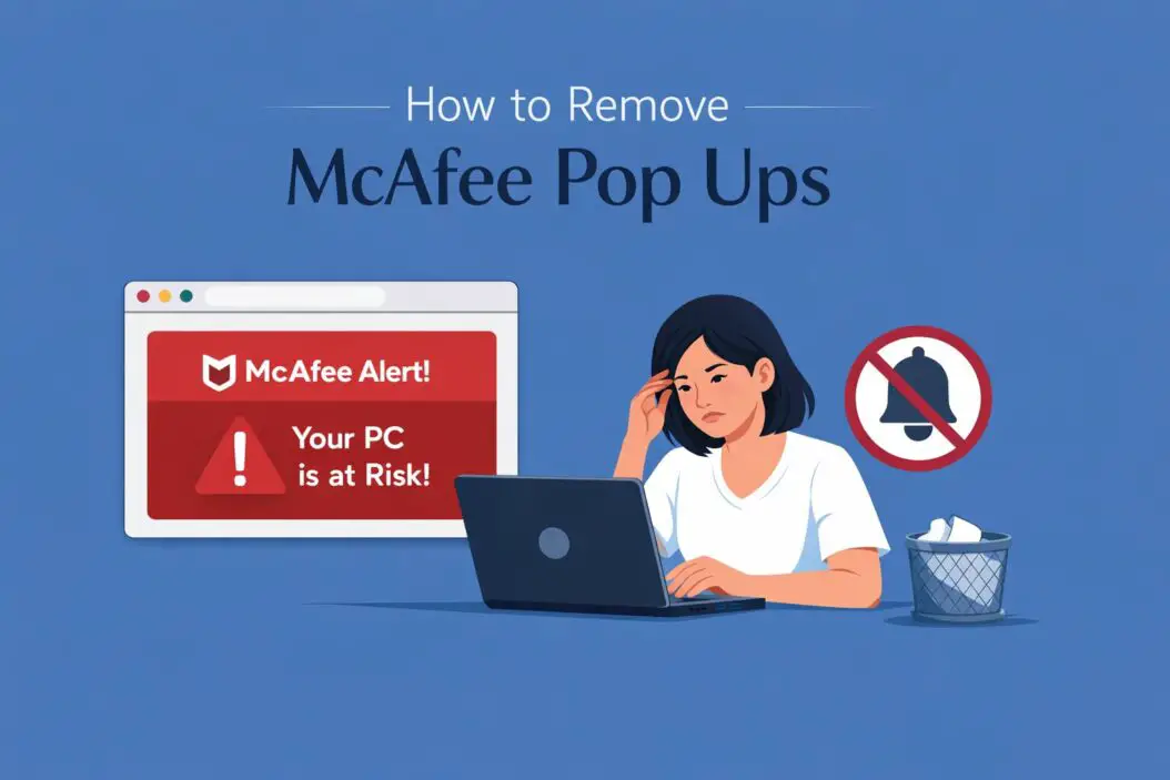 How to Remove McAfee Pop Ups