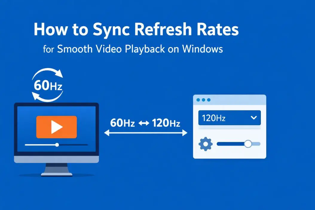 Sync Refresh Rates for Smooth Video Playback on Windows