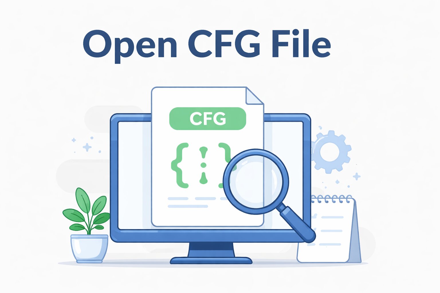 How to Open and Edit CFG File Safely (2026 Guide)
