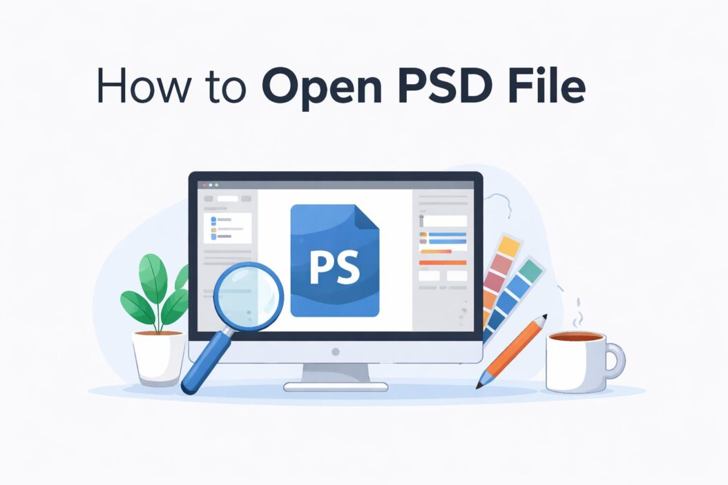 open psd file