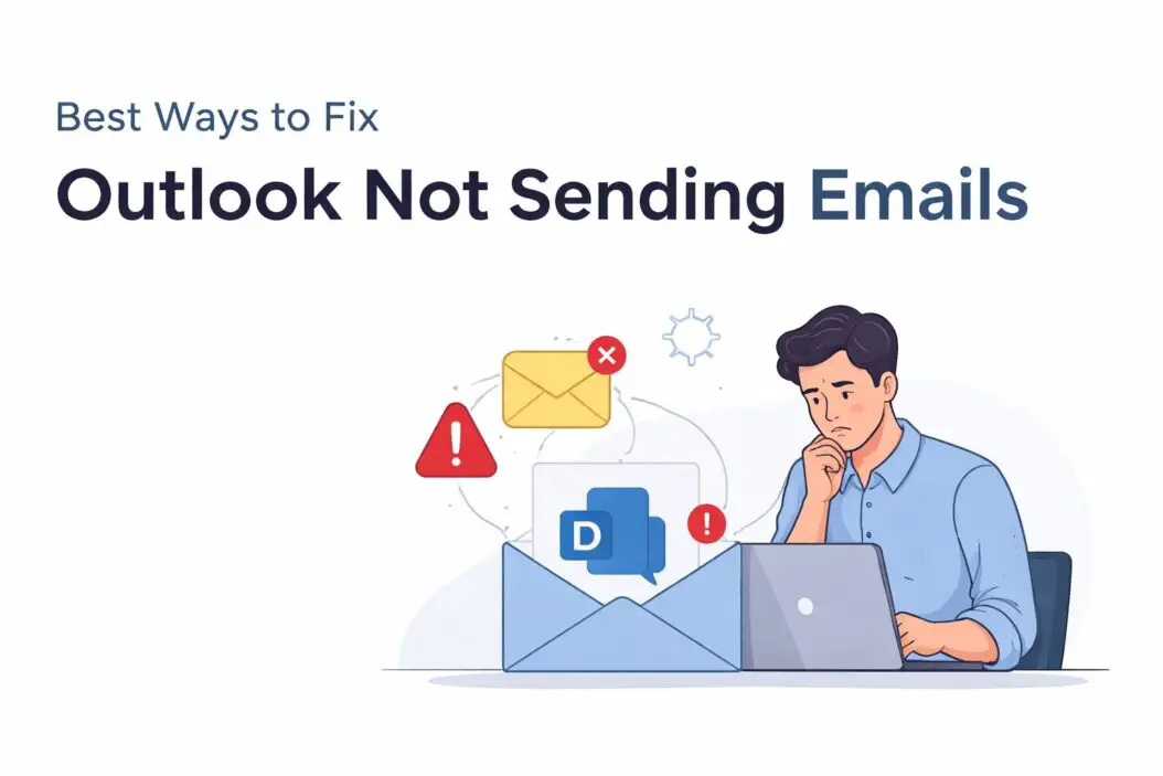 Best Ways to Fix Outlook Not Sending Emails