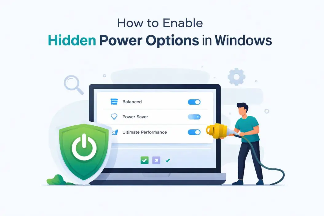How to Enable Hidden Power Options in Windows