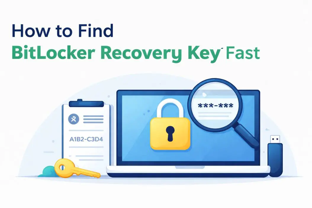 How to Find BitLocker Recovery Key Fast