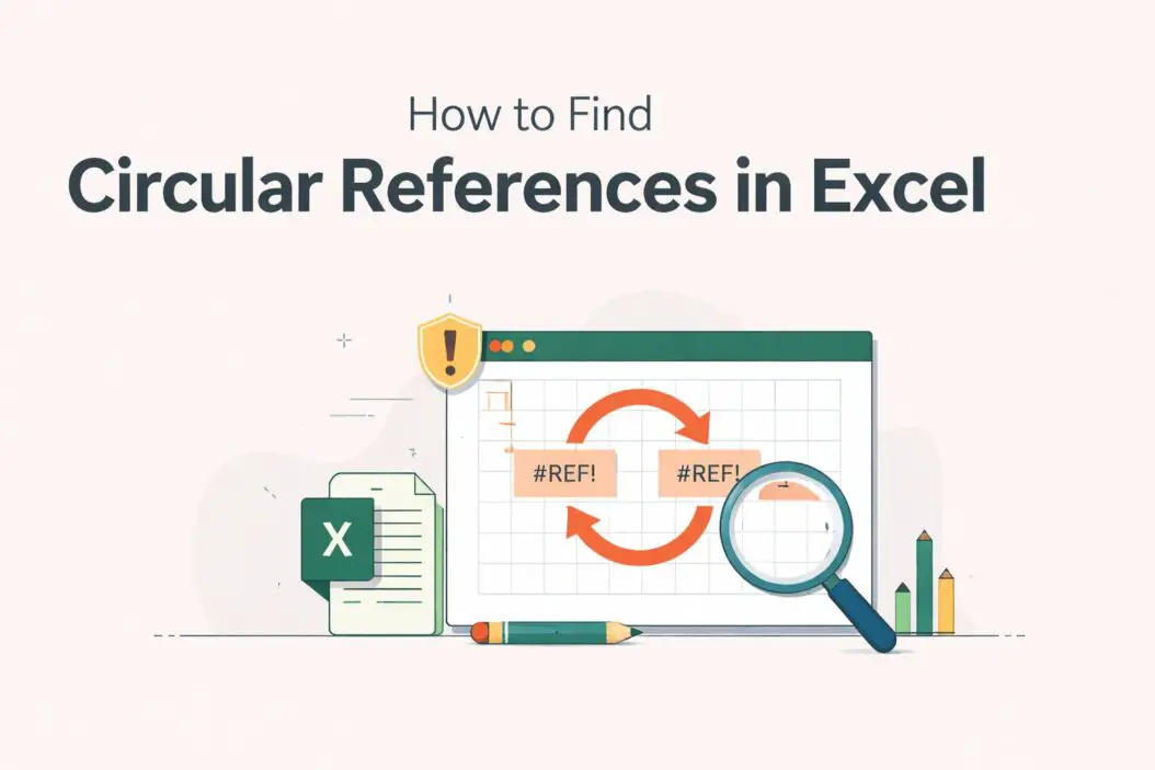 How to Find Circular References in Excel