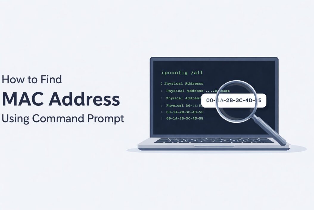How to Find MAC Address Using Command Prompt