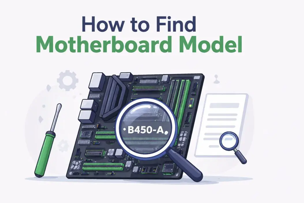 How to Find Motherboard Model