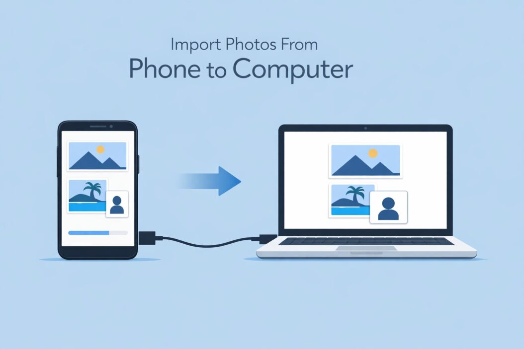 How to Import Photos From Phone to Computer